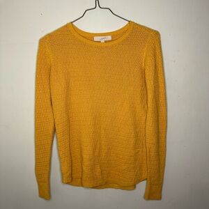 Loft yellow sweater